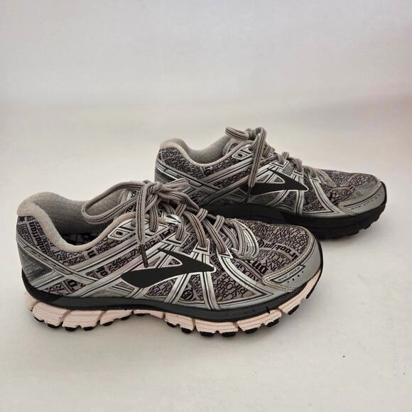 Brooks Shoes - Brooks Adrenaline GTS 17 Gray Lady NYC Limited Edition Running Sneakers Sz 7